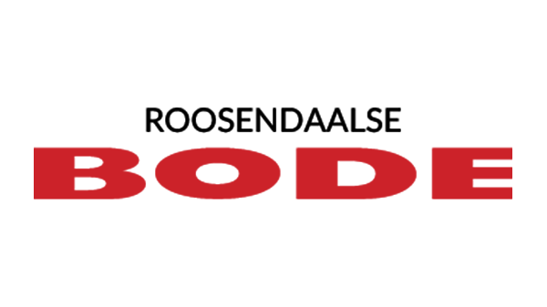 Logo krant Roosendaal - De Roosendaalse Bode op een transparante achtergrond - 600 * 337 pixels 